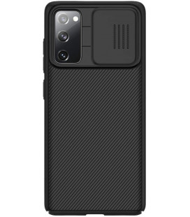 Juodas dėklas Samsung Galaxy S20 FE telefonui "Nillkin CamShield Hard"
