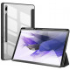 Juodas atverčiamas dėklas Samsung Galaxy Tab S7 FE / S7 Plus / S8 Plus planšetei "Dux Ducis Toby"