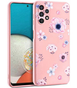 Rožinis dėklas Samsung Galaxy A53 5G telefonui "Tech-protect Floral"