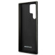 Juodas dėklas Samsung Galaxy S22 Ultra telefonui "AMG PU Carbon Effect Case"