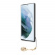 Pilkas dėklas Samsung Galaxy S22 Ultra telefonui "Guess 4G Charms Case"