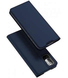 Mėlynas atverčiamas dėklas Xiaomi Poco M3 Pro / Redmi Note 10 5G telefonui "Dux Ducis Skin Pro"