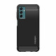 Juodas dėklas Samsung Galaxy M23 5G telefonui "Spigen Rugged Armor"