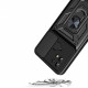 Juodas dėklas Xiaomi Redmi 10C telefonui "Tech-Protect Camshield Pro"