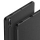 Juodas atverčiamas dėklas Samsung Galaxy Tab S8 Ultra 14.6 X900 / X906 planšetei "Dux Ducis Domo"