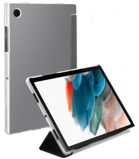 Juodas atverčiamas dėklas Samsung Galaxy Tab A8 10.5 X200 / X205 planšetei "BeHello Smart Stand"