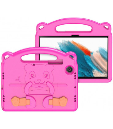 Rožinis dėklas Samsung Galaxy Tab A8 10.5 X200 / X205 planšetei "Dux Ducis Panda"