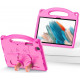 Rožinis dėklas Samsung Galaxy Tab A8 10.5 X200 / X205 planšetei "Dux Ducis Panda"