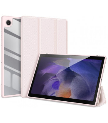 Rožinis atverčiamas dėklas Samsung Galaxy Tab A8 10.5 X200 / X205 planšetei "Dux Ducis Toby"