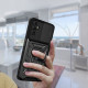 Juodas dėklas Samsung Galaxy M23 5G telefonui "Tech-Protect Camshield Pro"