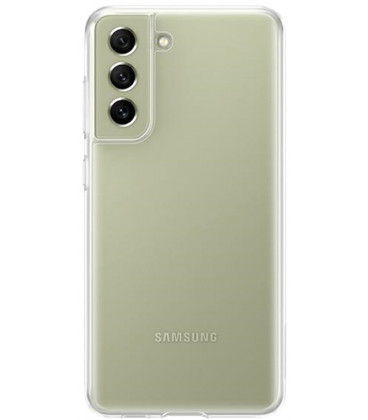 Originalus skaidrus dėklas "Premium Clear Cover" Samsung Galaxy S21 FE telefonui "EF-QG990CTE"