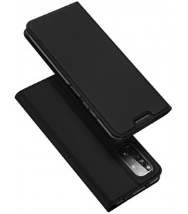 Juodas atverčiamas dėklas Xiaomi Redmi Note 11 4G / 11S telefonui "Dux Ducis Skin Pro"