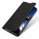 Juodas atverčiamas dėklas Xiaomi Poco X4 Pro 5G telefonui "Dux Ducis Skin Pro"