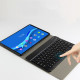 Juodas atverčiamas dėklas + klaviatūra Lenovo Tab M10 Plus 10.3 TB-X606 planšetei "Tech-Protect SC Pen + Keyboard"