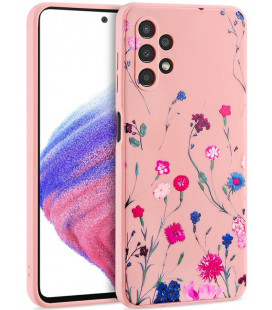 Rožinis dėklas Samsung Galaxy A53 5G telefonui "Tech-Protect Mood Meadow Pink"