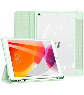 Žalias atverčiamas dėklas Apple iPad 10.2 2019 / 2020 / 2021 planšetei "Dux Ducis Toby"