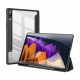 Juodas atverčiamas dėklas Samsung Galaxy Tab S7 / S8 11.0 planšetei "Dux Ducis Toby"
