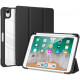 Juodas atverčiamas dėklas Apple iPad Mini 6 2021 planšetei "Dux Ducis Toby"