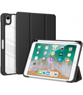 Juodas atverčiamas dėklas Apple iPad Mini 6 2021 planšetei "Dux Ducis Toby"