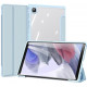 Mėlynas atverčiamas dėklas Samsung Galaxy Tab A7 Lite 8.7 2021 T220 / T225 planšetei "Dux Ducis Toby"