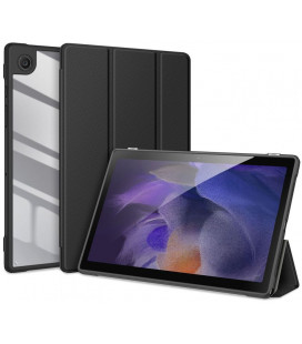 Juodas atverčiamas dėklas Samsung Galaxy Tab A8 10.5 X200 / X205 planšetei "Dux Ducis Toby"