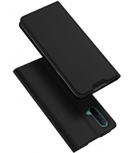 Juodas atverčiamas dėklas Oneplus Nord CE 5G telefonui "Dux Ducis Skin Pro"