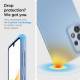 Mėlynas dėklas Samsung Galaxy A33 5G telefonui "Spigen Thin Fit"
