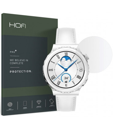 Apsauginis grūdintas stiklas Huawei Watch GT 3 Pro 43mm laikrodžiui "HOFI Glass Pro+"