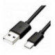EP-DG950CBE Samsung Type-C Data Cable Black (Bulk)