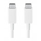 Originalus baltas Samsung Type C - Type C laidas 5A 1.8m "EP-DX510JWE"