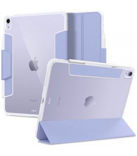 Levandos spalvos atverčiamas dėklas Apple iPad Air 10.9 4 / 5 / 2020-2022 / 11 6 / 2024 planšetei "Spigen Ultra Hybrid Pro"