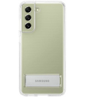 Originalus skaidrus dėklas "Standing Cover" Samsung Galaxy S21 FE telefonui "EF-JG990CTE"