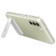 Originalus skaidrus dėklas "Standing Cover" Samsung Galaxy S21 FE telefonui "EF-JG990CTE"