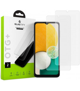 Apsauginis grūdintas stiklas Samsung Galaxy A13 5G telefonui "Glastify OTG+ 2-Pack"