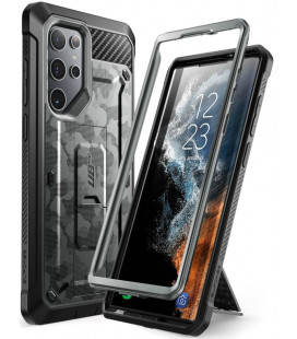 Pilkas dėklas Samsung Galaxy S22 UItra telefonui "Supcase Unicorn Beetle Pro"