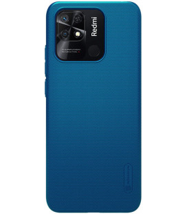 Mėlynas dėklas Xiaomi Redmi 10C telefonui "Nillkin Super Frosted"