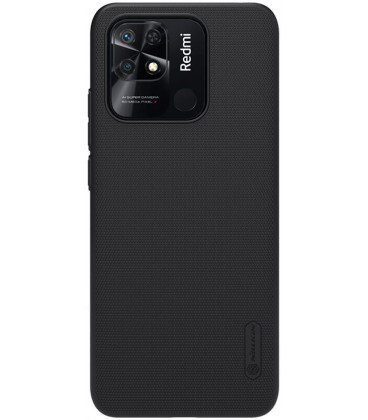Juodas dėklas Xiaomi Redmi 10C telefonui "Nillkin Super Frosted"