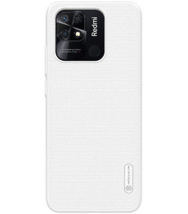 Baltas dėklas Xiaomi Redmi 10C telefonui "Nillkin Super Frosted"