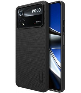 Juodas dėklas Xiaomi Poco X4 Pro 5G telefonui "Nillkin Super Frosted"
