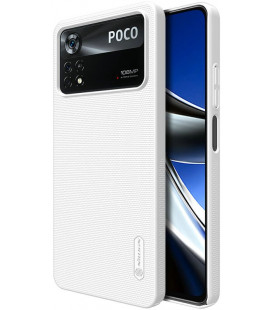 Baltas dėklas Xiaomi Poco X4 Pro 5G telefonui "Nillkin Super Frosted"
