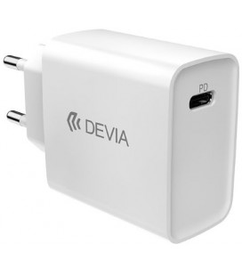 Baltas buitinis pakrovėjas "Devia Smart PD Quick Charge 20W"