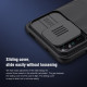 Juodas dėklas Xiaomi Redmi Note 10 4G / 10s telefonui "Nillkin CamShield Hard"