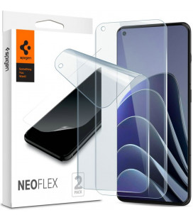 Apsauginės ekrano plėvelės Oneplus 10 Pro 5G / Oneplus 11 5G telefonui "Spigen Neo Flex Solid 2-Pack"
