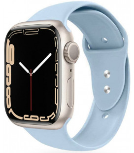Šviesiai mėlyna apyrankė Apple Watch 4 / 5 / 6 / 7 / 8 / 9 / SE (38 / 40 / 41 mm) laikrodžiui "Tech-Protect Iconband"