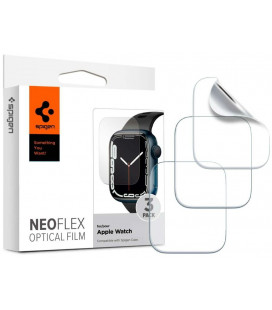 Apsauginės ekrano plėvelės Apple Watch 4 / 5 / 6 / 7 / 8 / SE (44 / 45 mm) "Spigen Neo Flex HD 3-Pack"