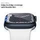 Apsauginės ekrano plėvelės Apple Watch  6 / 7 / 8 / 9 / SE 1 / 2 / 3 (44 / 45 mm) "Spigen Neo Flex HD 3-Pack"