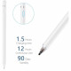 Baltas pieštukas - Stylus "Tech-Protect AS01 Active Stylus Pen"