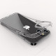 Skaidrus dėklas Apple iPhone 12 / 12 Pro telefonui "Tech-Protect Flexair Hybrid"