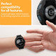 Matinis juodas dėklas Samsung Galaxy Watch 4 / 5 (44mm) laikrodžiui "Caseology Vault"