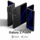Juodas dėklas Samsung Galaxy Fold 4 telefonui "Spigen Airskin"